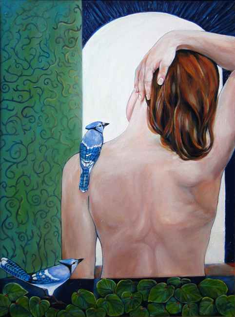 The Blue Jay Whispered Yes by Susanna Pantas